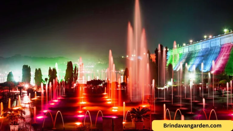 brindavan garden mysore light show timings