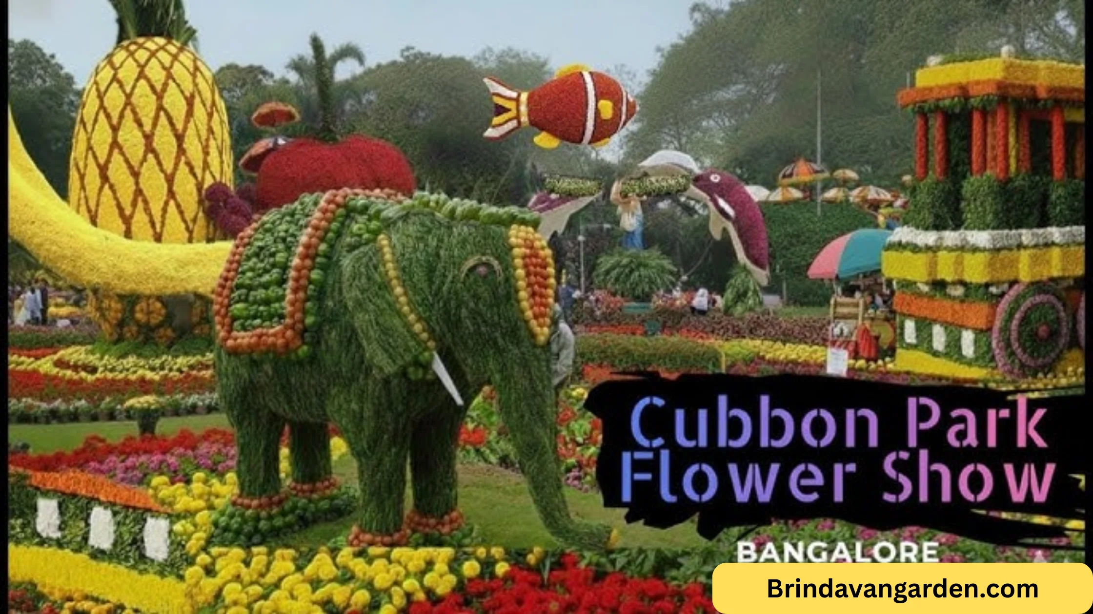 cubbon park flower show location