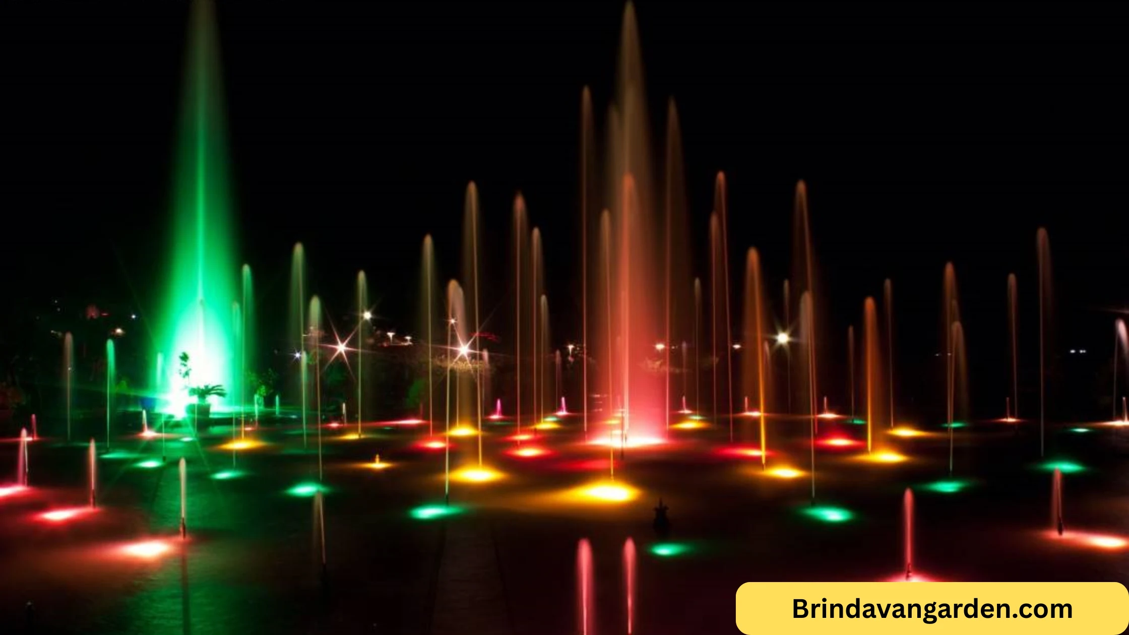 brindavan gardens light show