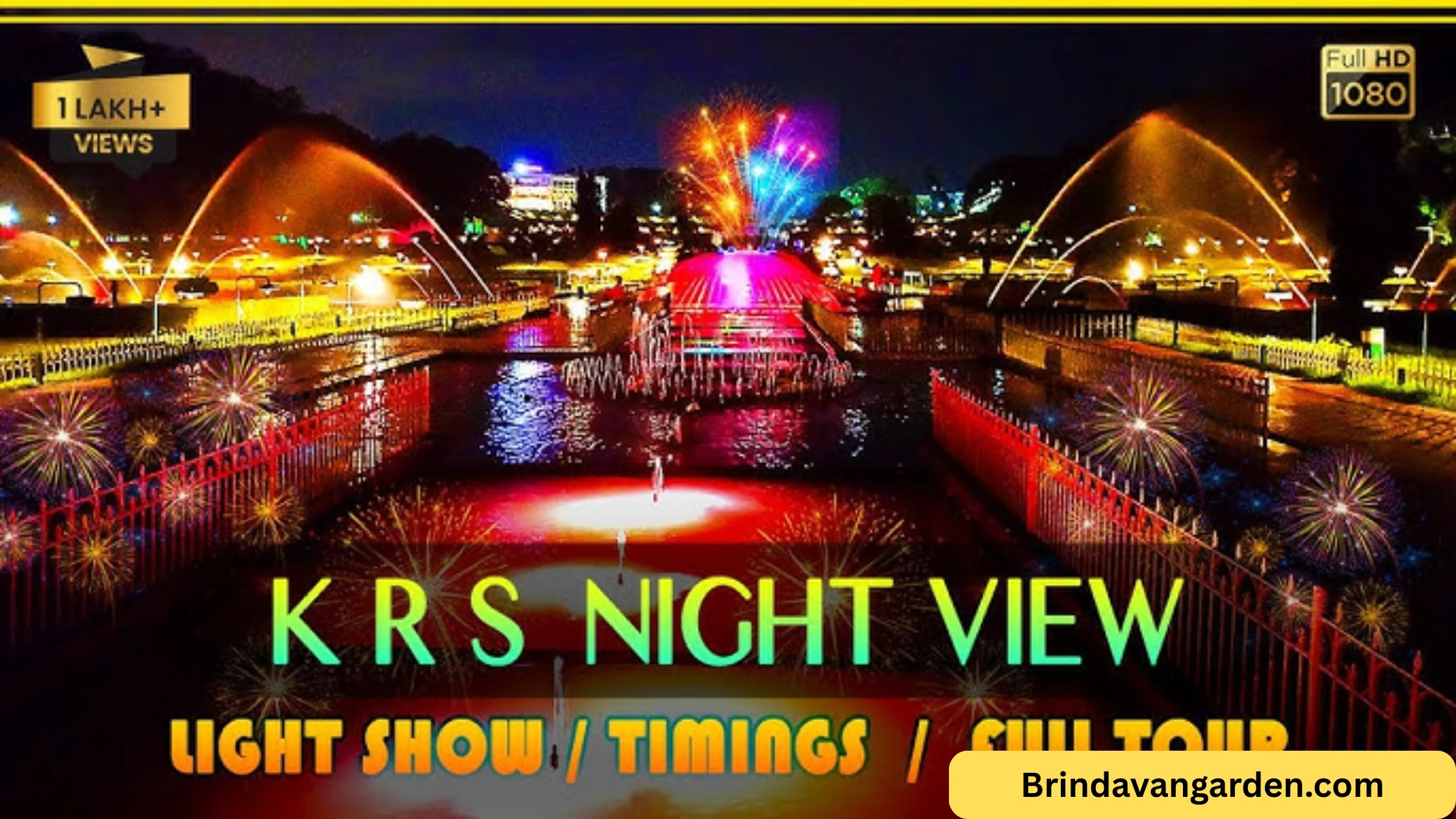 krs water dance timings