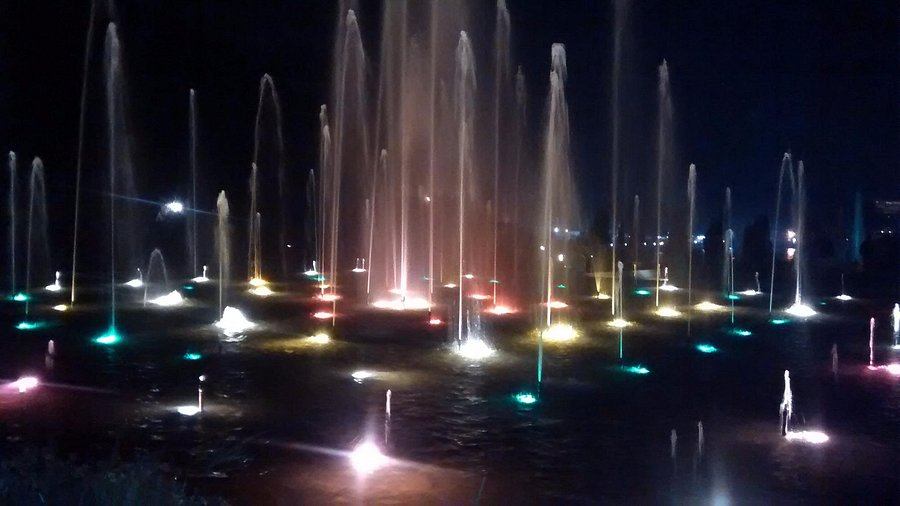 brindavan light show