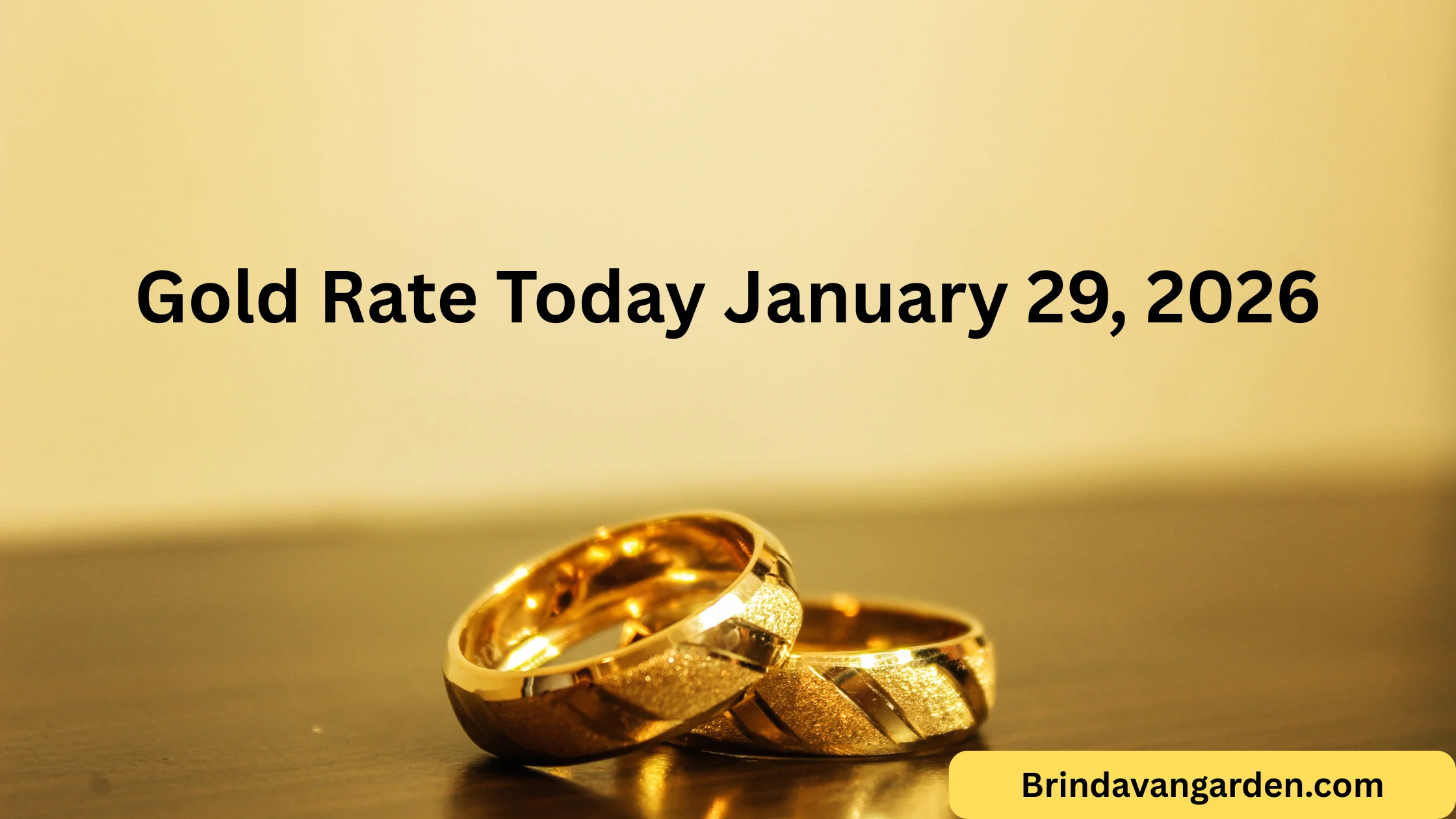 Gold Rate Today
