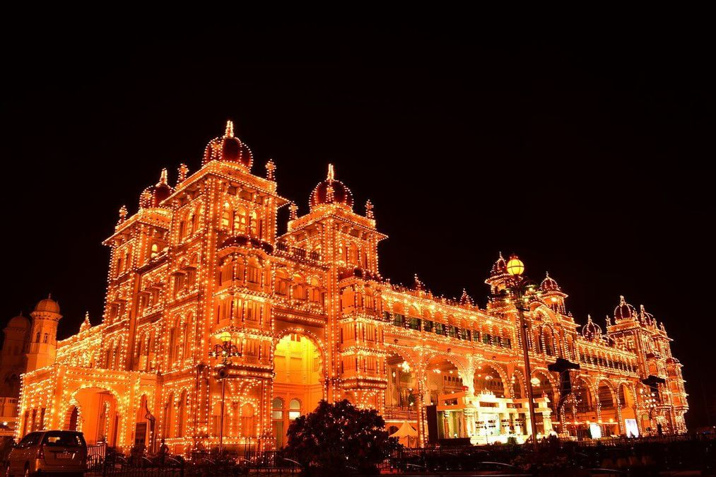 Mysore Palace Lighting