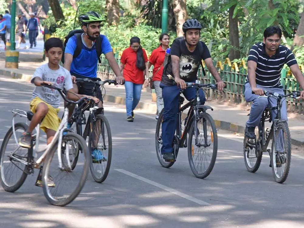 cubbon park cycling