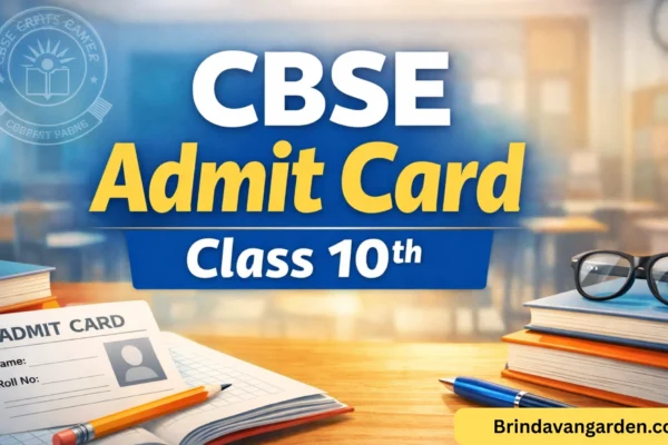 CBSE Admit Card Class 10th