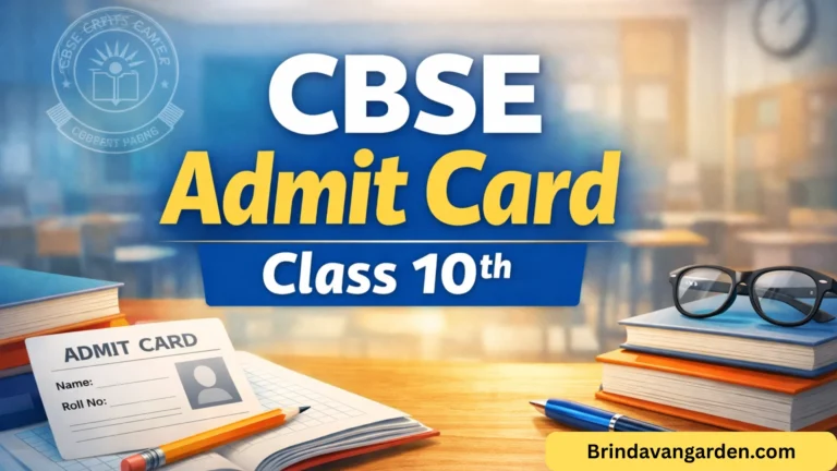 CBSE Admit Card Class 10th