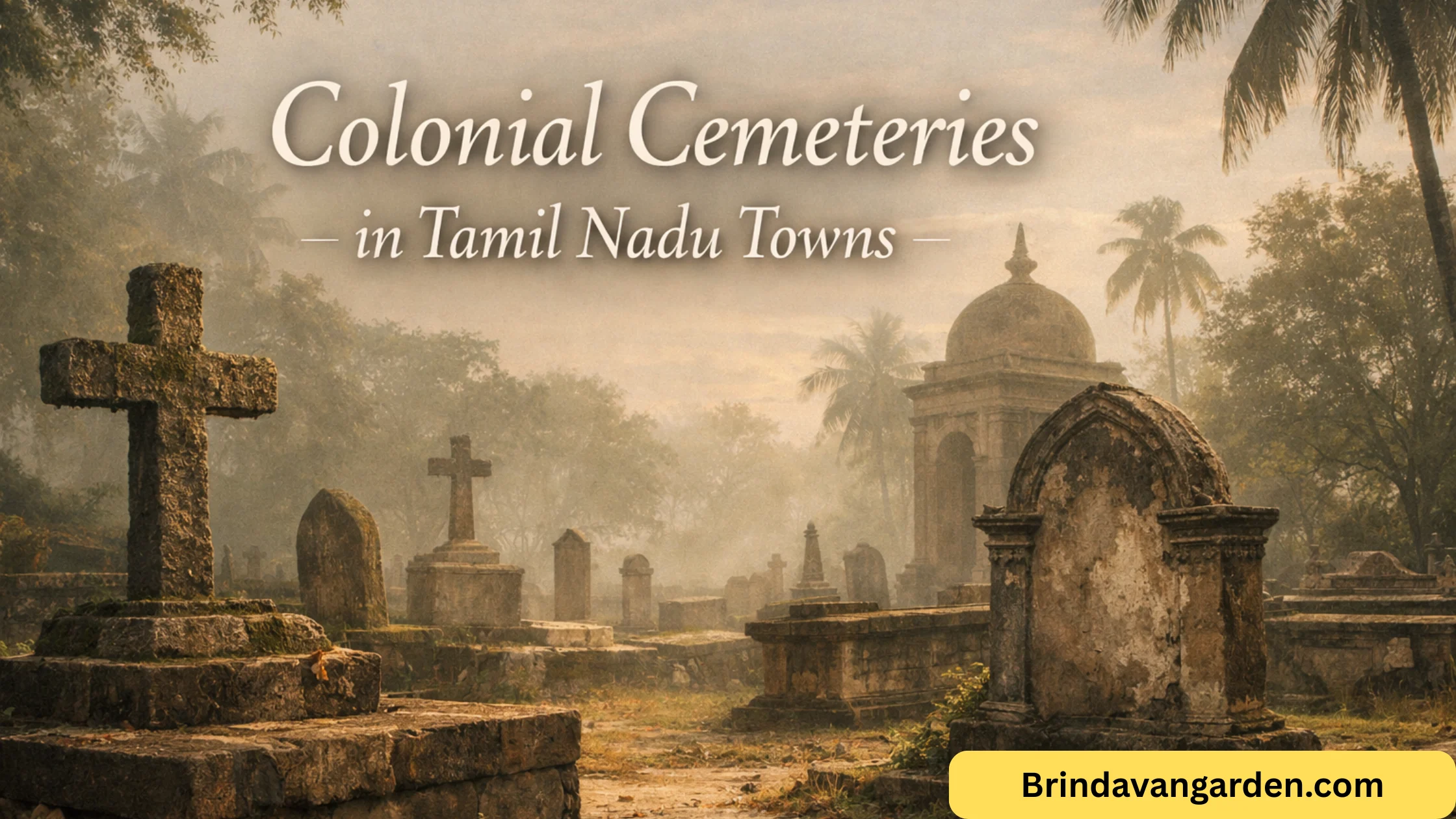 colonial cemeteries in tamil nadu towns