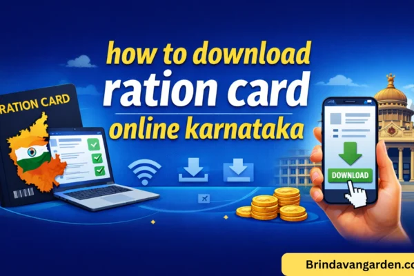 How to Download Ration Card Online in Karnataka