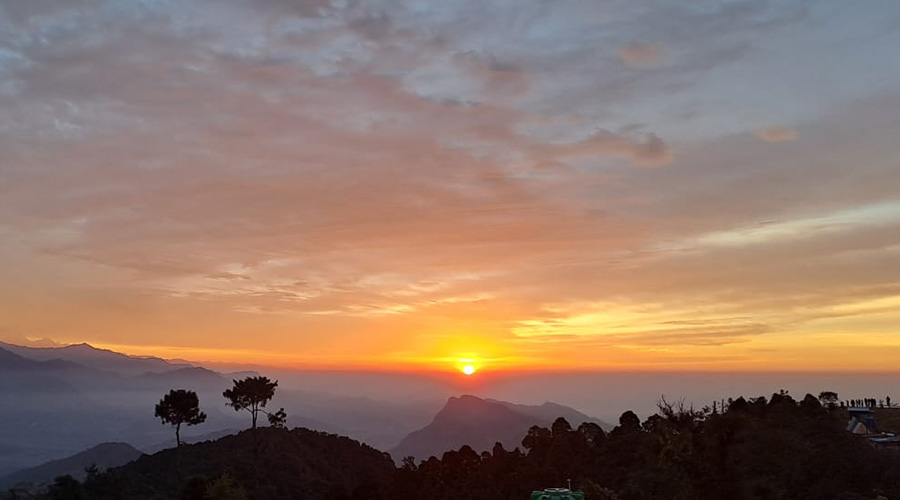 Secluded Sunrise Hill Trek